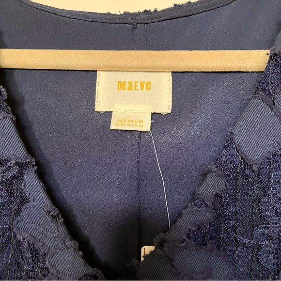 NWT Anthropologie Maeve “Kenia” V-Neck Swing Top - Picture 10 of 10